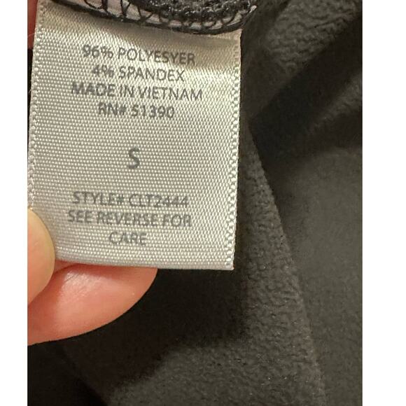 Charlotte Russe black cold shoulder ruffle sleeves blouse size small - Picture 5 of 11